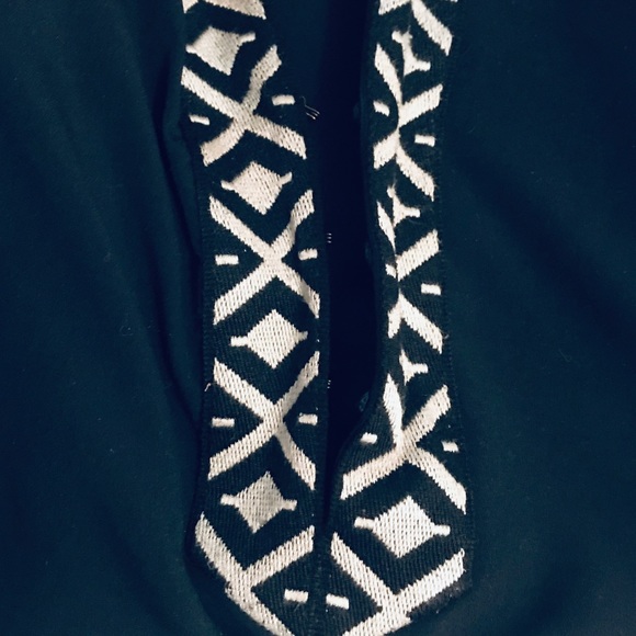 SALE! Tory Burch Navy Tunic With Tribal Embroidery - Picture 6 of 8